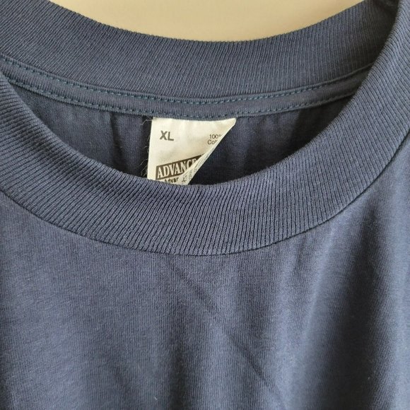 Vintage Advance Tees Single Stitch T-Shirt Size XL Blue Belize Zoo Cheetah Tiger - Picture 4 of 8